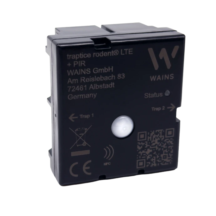 traptice® rodent PIR-Sensor LTE-Modul Schlagfallensensor